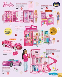 Prix et réduction Maison Barbie dans le prospectus La Grande Récré en cours Offre Maison Barbie dans le catalogue La Grande Récré du moment à la page 95