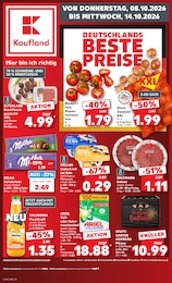 Kaufland Prospekt für Stuttgart mit 70 Seiten Kaufland Prospekt für Stuttgart: "Hier bin ich richtig", 70 Seiten, 08.10.2026 - 14.10.2026