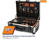 Rollbarer Werkzeugkoffer von Werckmann für 49,95 € bei Action im Angebot Rollbarer Werkzeugkoffer von Werckmann im aktuellen Action Prospekt