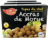 Accras de morue surgelés - GOLFO NUEVO - Intermarché Hyper à Clermont-Ferrand Accras de morue surgelés - GOLFO NUEVO en promo chez Intermarché Hyper Clermont-Ferrand à 3,40 €