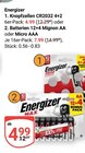 Knopfzellen CR2032 im Angebot bei GLOBUS in Leipzig Knopfzellen CR2032 Angebote von Energizer bei GLOBUS Leipzig für 4,99 €