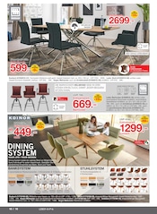 Aktueller Möbelzentrum Pforzheim Prospekt mit Eckbank, "Silvester", Seite 18