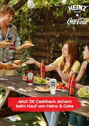 Heinz & Coke Prospekt "Jetzt 3€ Cashback sichern" für Barßel, 1 Seite, 22.05.2023 - 04.06.2023 Heinz & Coke Prospekt "Jetzt 3€ Cashback sichern" für Barßel, 1 Seite, 22.05.2023 - 04.06.2023