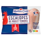 Escalopes de poulet tendres surgelées - MAÎTRE COQ en promo chez Carrefour Market Nanterre à 5,99 €