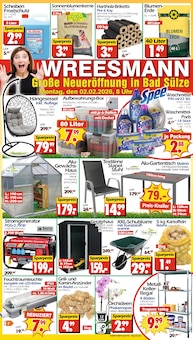 Wreesmann Prospekt der KW 5 "DEIN SAISON- & SONDERPOSTENMARKT!" Aktueller Wreesmann Prospekt "DEIN SAISON- & SONDERPOSTENMARKT!" Seite 1 von 8 Seiten