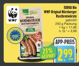 WWF Original Nürnberger Rostbratwürste bei E center im Haßfurt Prospekt für 2,99 €