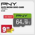 Aktuelle Handy Angebote bei E center in Mannheim Aktuelles ELITE MICRO-SDXC-CARD Angebot bei E center in Mannheim ab 9,99 €
