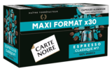 Capsules de café "Maxi Format" - CARTE NOIRE dans le catalogue Carrefour Market