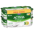 ACTIVIA "Prix Choc" - DANONE à 4,50 € dans le catalogue Carrefour Market