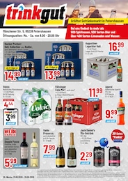 Discounter Prospekt von Trinkgut in Hebertshausen Aktueller Trinkgut Discounter Prospekt für Hebertshausen: Aktuelle Angebote mit 4} Seiten, 21.09.2026 - 26.09.2026