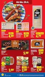 Aktueller Lidl Prospekt mit Würstchen, "LIDL LOHNT SICH", Seite 22