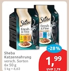 Katzennahrung von Sheba im aktuellen budni Prospekt