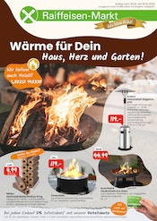 Aktueller Raiffeisen Rhein-Ahr-Eifel Handelsgesellschaft mbH Baumärkte Prospekt in Bornheim und Umgebung, "Wärme für dein Haus, Herz und Garten!" mit 8 Seiten, 04.10.2025 - 18.10.2025