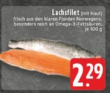 Aktuelle Lachs Angebote bei E center in Wuppertal Aktuelles Lachsfilet (mit Haut) Angebot bei E center in Wuppertal ab 2,29 €