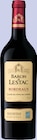 AOP Bordeaux Rouge - BARON DE LESTAC - Intermarché Super à Noisy-le-Grand AOP Bordeaux Rouge - BARON DE LESTAC en promo chez Intermarché Super Noisy-le-Grand à 1,59 €
