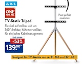 TV-Stativ Tripod von ONE FOR ALL im aktuellen ALDI SÜD Prospekt für 139,00 €