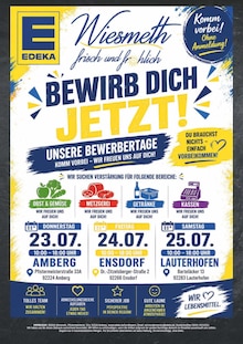 EDEKA Amberg Prospekt der aktuellen Woche, gültig von 20.07.2026 bis 25.07.2026 Aktueller EDEKA Amberg Prospekt "Wir lieben Lebensmittel!" mit 40 Seiten