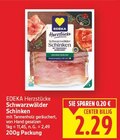 Schwarzwälder Schinken im Angebot bei E center in Falkensee Schwarzwälder Schinken Angebote von EDEKA Herzstücke bei E center Falkensee für 2,29 €
