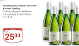 GLOBUS Grünstadt - Kobnert Riesling Angebot im Prospekt Kobnert Riesling bei GLOBUS im Grünstadt Prospekt für 25,00 €