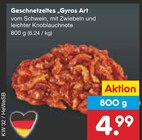 Geschnetzeltes Gyros Art bei Netto Marken-Discount im Scharbeutz Prospekt für 4,99 €
