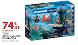 Tour des Chevaliers du Dragon - PLAYMOBIL - Hyper U à Colmar Tour des Chevaliers du Dragon - PLAYMOBIL en promo chez Hyper U Colmar à 74,99 €