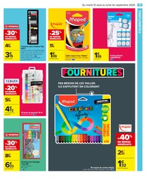 Prix et réduction Gomme dans le prospectus Carrefour en cours Offre Gomme dans le catalogue Carrefour du moment à la page 19