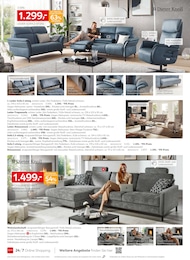 Sofa im XXXLutz Möbelhäuser Prospekt NR.1 BEIM PREIS auf S. 10