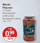 Pflaumen im V-Markt Prospekt Pflaumen von Mikado im aktuellen V-Markt Prospekt für 0,99 €