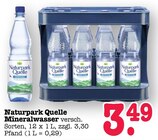 Aktuelles Mineralwasser Angebot bei E center in Mannheim ab 3,49 €