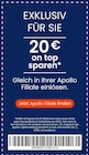 20 € on top sparen* Angebote von Apollo bei Apollo Optik Langenhagen