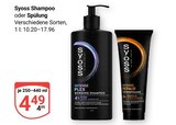 Shampoo im Angebot bei GLOBUS in Bochum Shampoo Angebote von Syoss bei GLOBUS Bochum für 4,49 €