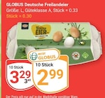Deutsche Freilandeier im Angebot bei GLOBUS in Weimar Deutsche Freilandeier Angebote von GLOBUS bei GLOBUS Weimar für 2,99 €