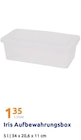 Iris Aufbewahrungsbox Angebote bei Action Magdeburg für 1,35 €