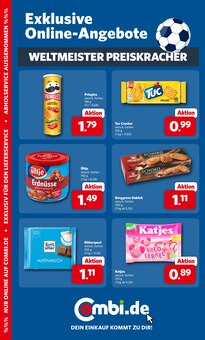 Schokolade im aktuellen combi Prospekt (Hannover) Schokolade im combi Prospekt "Markt - Angebote" mit 38 Seiten (Hannover)