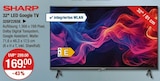 32" LED Google TV von SHARP im aktuellen V-Markt Prospekt für 169,00 €