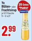 Blüten- oder Fruchtsirup von Yo im aktuellen Trinkgut Prospekt für 2,99 €