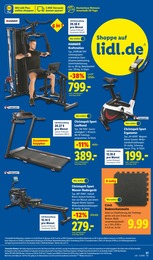 Ergometer Angebot im aktuellen Lidl Prospekt auf Seite 43