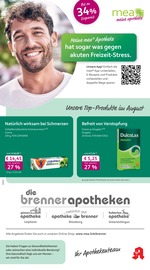 mea - meine apotheke Apotheken Prospekt der aktuellen Woche mit 4 Seiten, gültig von 01.08.2026 bis 31.08.2026, in Elchingen und Umgebung Aktueller mea - meine apotheke Apotheken Prospekt in Elchingen und Umgebung, "Unsere August-Angebote" mit 4 Seiten, 01.08.2026 - 31.08.2026