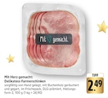EDEKA Kronau - Delikatess Farmerschinken Angebot im Prospekt Delikatess Farmerschinken bei EDEKA im Kronau Prospekt für 2,49 €