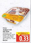 Joghurt mit der Ecke Schlemmerjoghurt Angebote von Müller bei E center Falkensee für 0,33 €