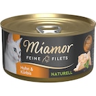 Aktuelles Miamor Feine Filets Naturelle Huhn & Kürbis 80 g Angebot bei Zookauf in Bremen ab 0,99 €