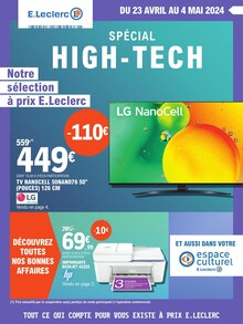 Prospectus E.Leclerc à Chaumontel, "Spécial High-Tech", 12 pages de promos valables du 23/04/2024 au 04/05/2024