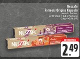 Farmers Origins Kapseln Angebote von Nescafé bei E center Moers für 2,49 €