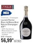 Blanc de Blancs Brut Nature Champagne AOP von Laurent Perrier im aktuellen METRO Prospekt für 67,82 €