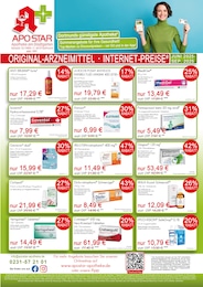 APOSTAR Apotheke Prospekt für Dortmund: "Aktuelle Angebote", 1 Seite, 05.06.2025 - 30.09.2025