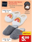 Aktuelles Damen oder Herren Hausschuhe Angebot bei Netto Marken-Discount in Lübeck ab 5,99 €