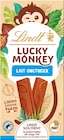 Tablette de Chocolat Lucky Monkey - LINDT dans le catalogue Carrefour