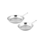 Lot de 2 poêles - CARREFOUR HOME en promo chez Carrefour Market Lot de 2 poêles - CARREFOUR HOME dans le catalogue Carrefour Market