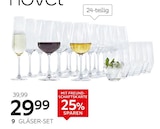 Gläser-Set „Lucca“ Angebote von Novel bei XXXLutz Möbelhäuser Essen für 29,99 €