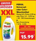 Waschmittel Angebote von Persil bei Kaufland Böblingen für 15,99 €